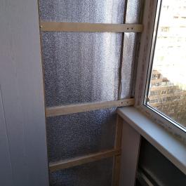 Обшивка и утепление балкона